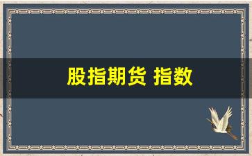 股指期货 指数(股指期货指数化投资策略)_https://www.fzdzcxj.com_创业板_第1张